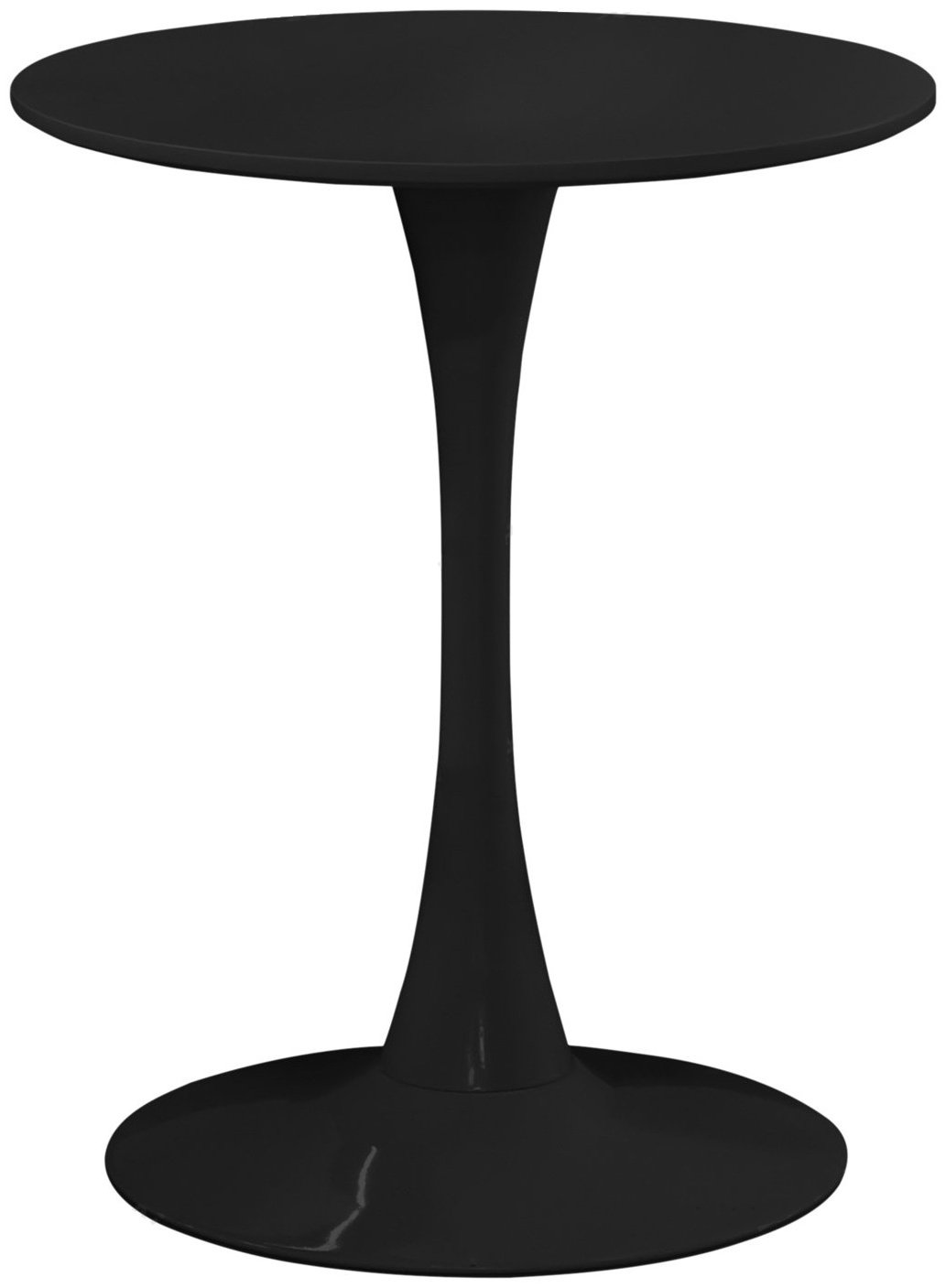 Обеденный стол САНРАЙЗ T11, 60х60x72 см, МДФ, черный купить,NaN