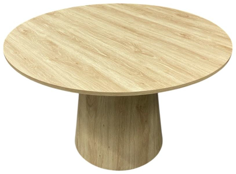 Обеденный стол ZETA A01, 120х120x75 см, ЛДСП, бежевый купить,NaN