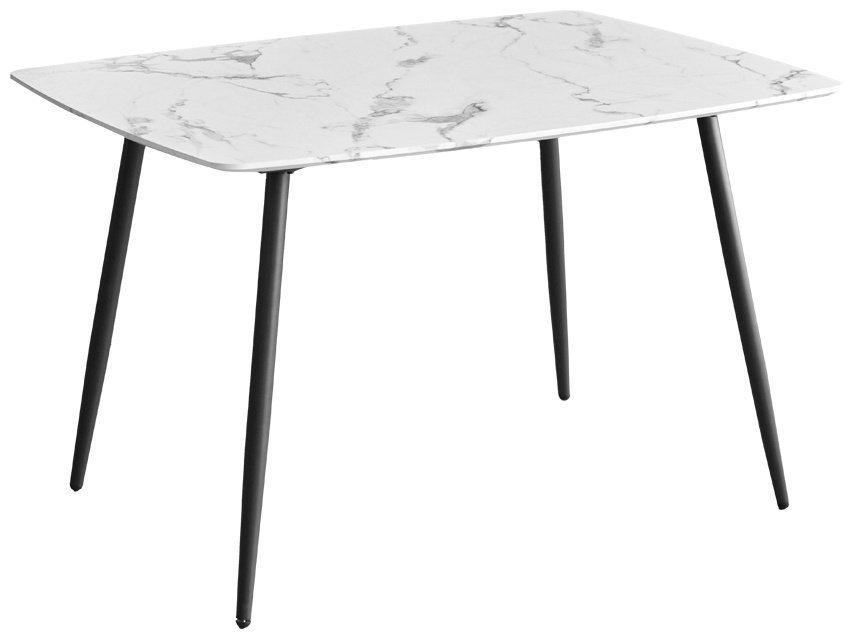 Обеденный стол ZETA PL1016 ИМП-ТВ-125675, 120х90x75 см, ЛДСП, белый купить,NaN