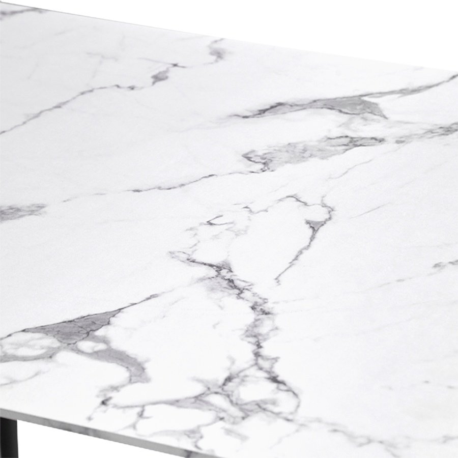 Обеденный стол ZETA PL1016 ИМП-ТВ-125675, 120х90x75 см, ЛДСП, белый купить,NaN