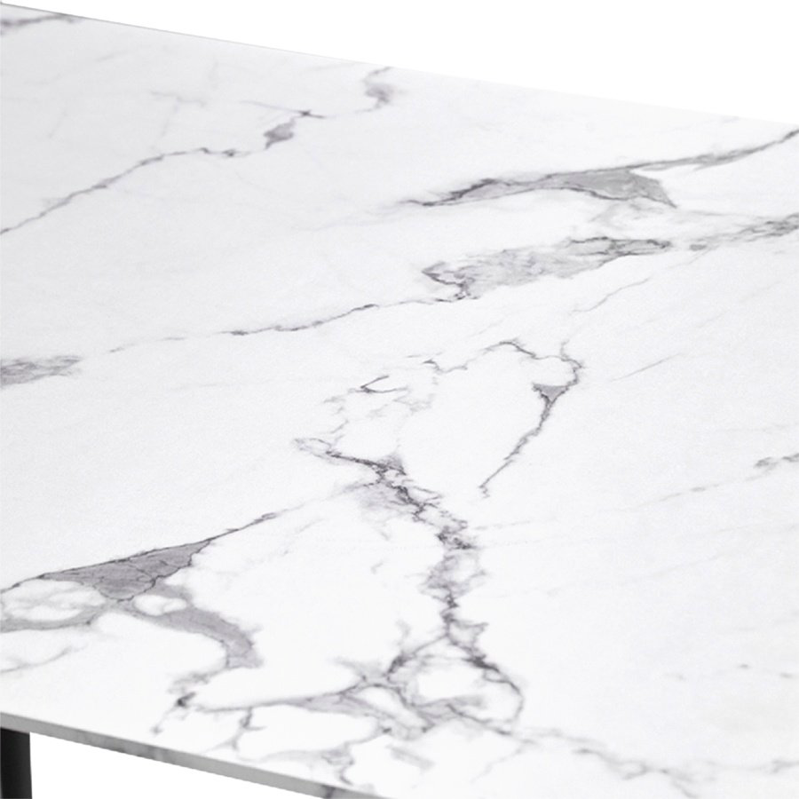 Обеденный стол ZETA PL1016 ИМП-ТВ-125675, 120х90x75 см, ЛДСП, белый купить,NaN
