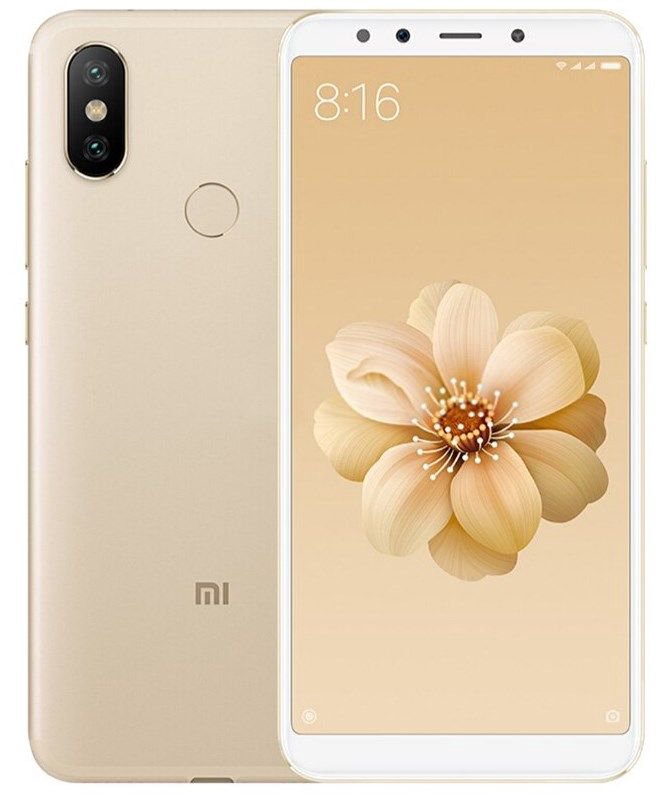 Смартфон Xiaomi Mi A2 64Gb Gold купить,NaN