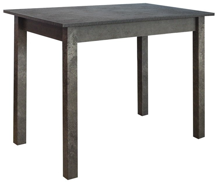 Обеденный стол БОРОВИЧИ 29563, 90х60x73 см, ЛДСП, серый купить,NaN
