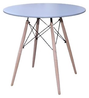 Обеденный стол САНРАЙЗ T5, 80х80x72 см, МДФ, дерево, серый купить,NaN