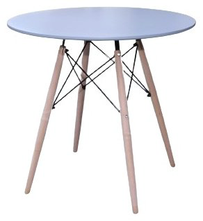 Обеденный стол САНРАЙЗ T5, 80х80x72 см, МДФ, дерево, серый купить,NaN