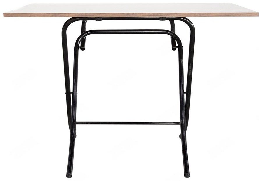 Обеденный стол Alesta 10152, 110х70x75 см, ЛДСП, коричневый купить,NaN