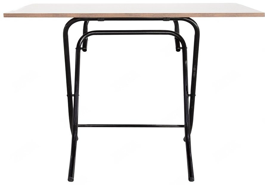Обеденный стол Alesta 10152, 110х70x75 см, ЛДСП, коричневый купить,NaN