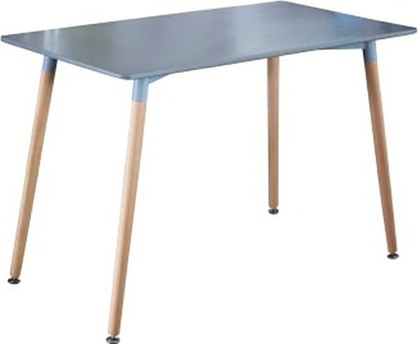 Обеденный стол САНРАЙЗ T6, 120х80x74 см, МДФ, дерево, серый купить,NaN