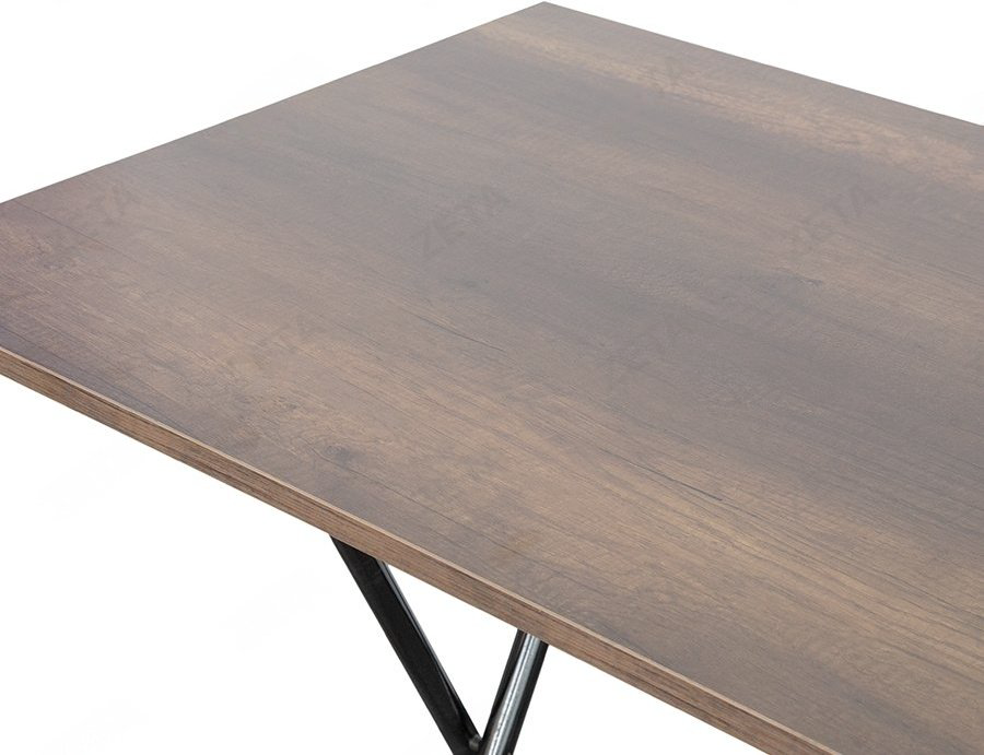 Обеденный стол Alesta 10152, 110х70x75 см, ЛДСП, коричневый купить,NaN