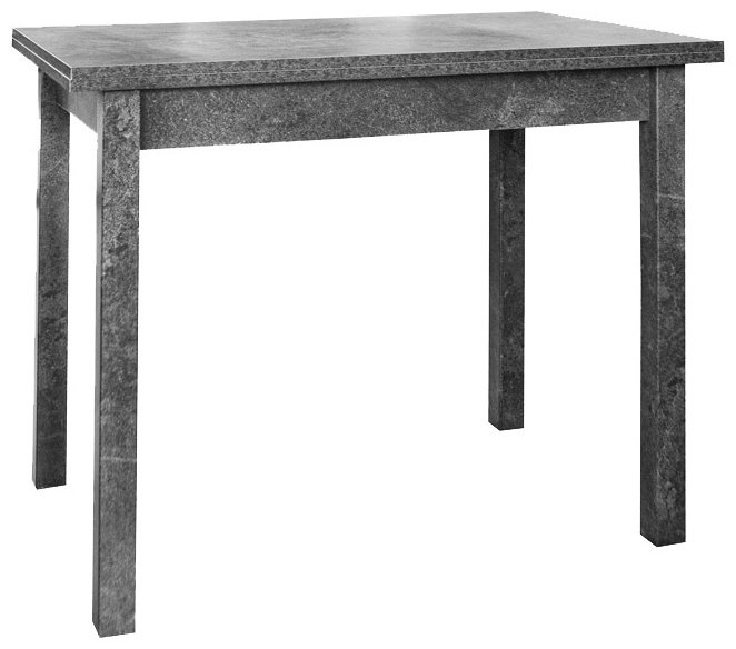Обеденный стол 02689-1, 90х60x75 см, ЛДСП, темно-серый купить,NaN