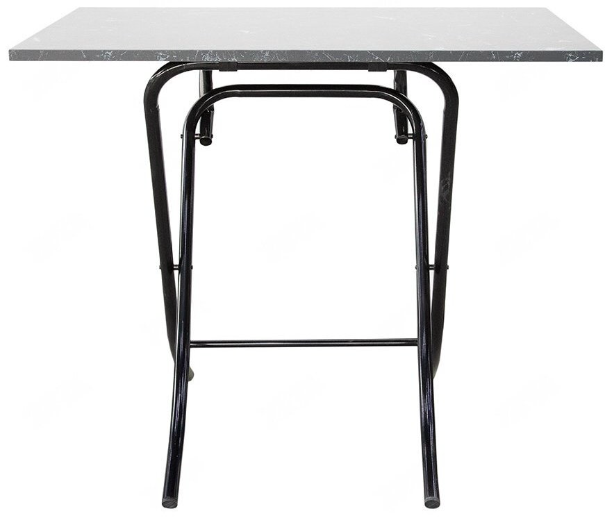 Обеденный стол Alesta 10157, 90х60x75 см, ЛДСП, черный купить,NaN
