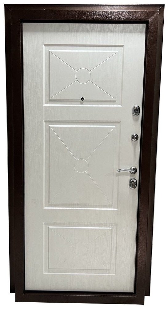 Входная дверь Samruk Mebel KAMEYA DVR001002 2050x960 мм, железо, правая