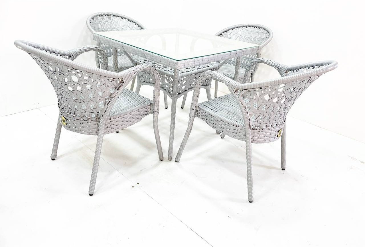 Комплект Samruk Mebel MDS006052 86х86см серебристый купить,NaN