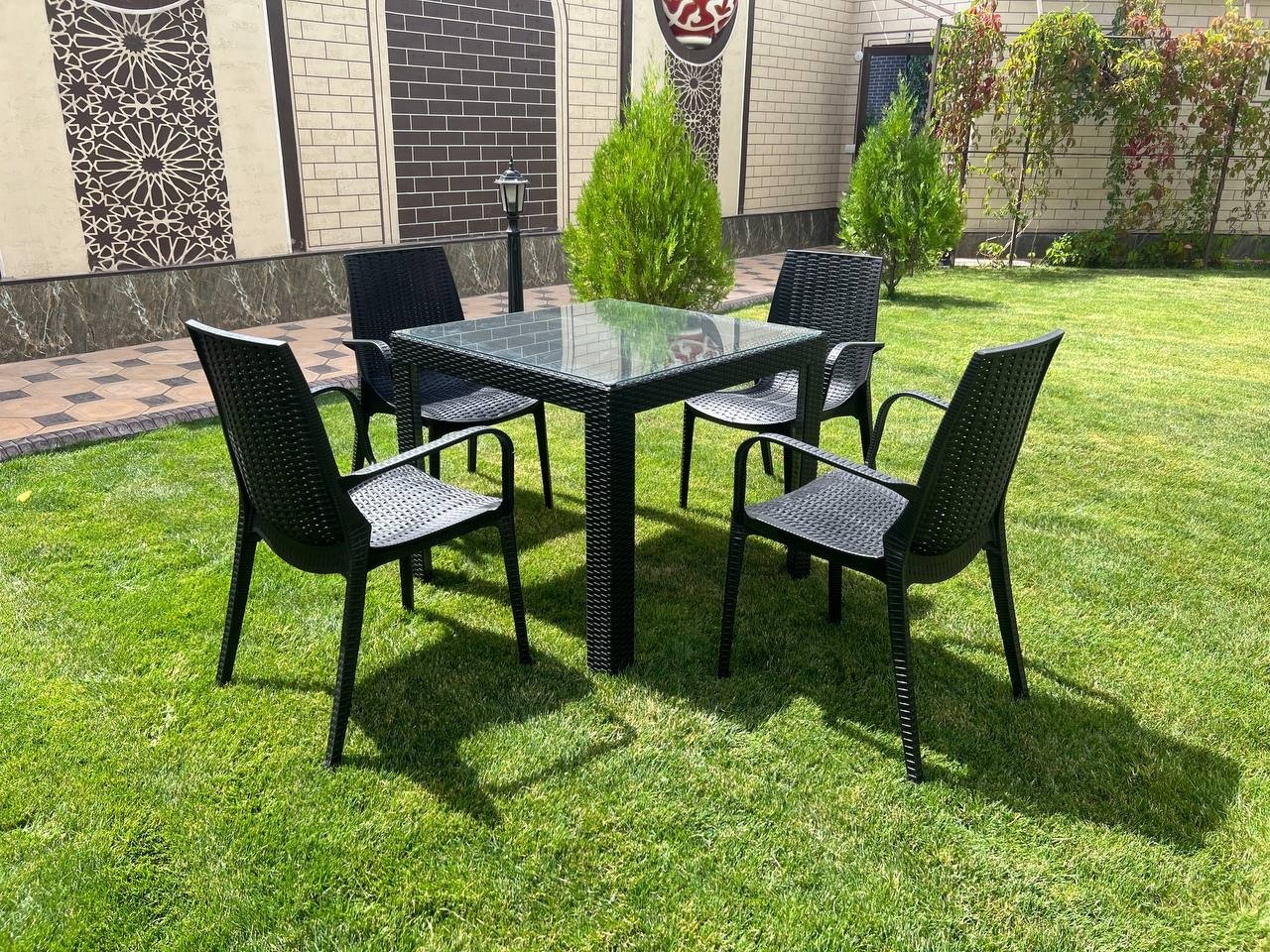 Комплект Samruk Mebel PLS006281 80х80см черный купить,NaN