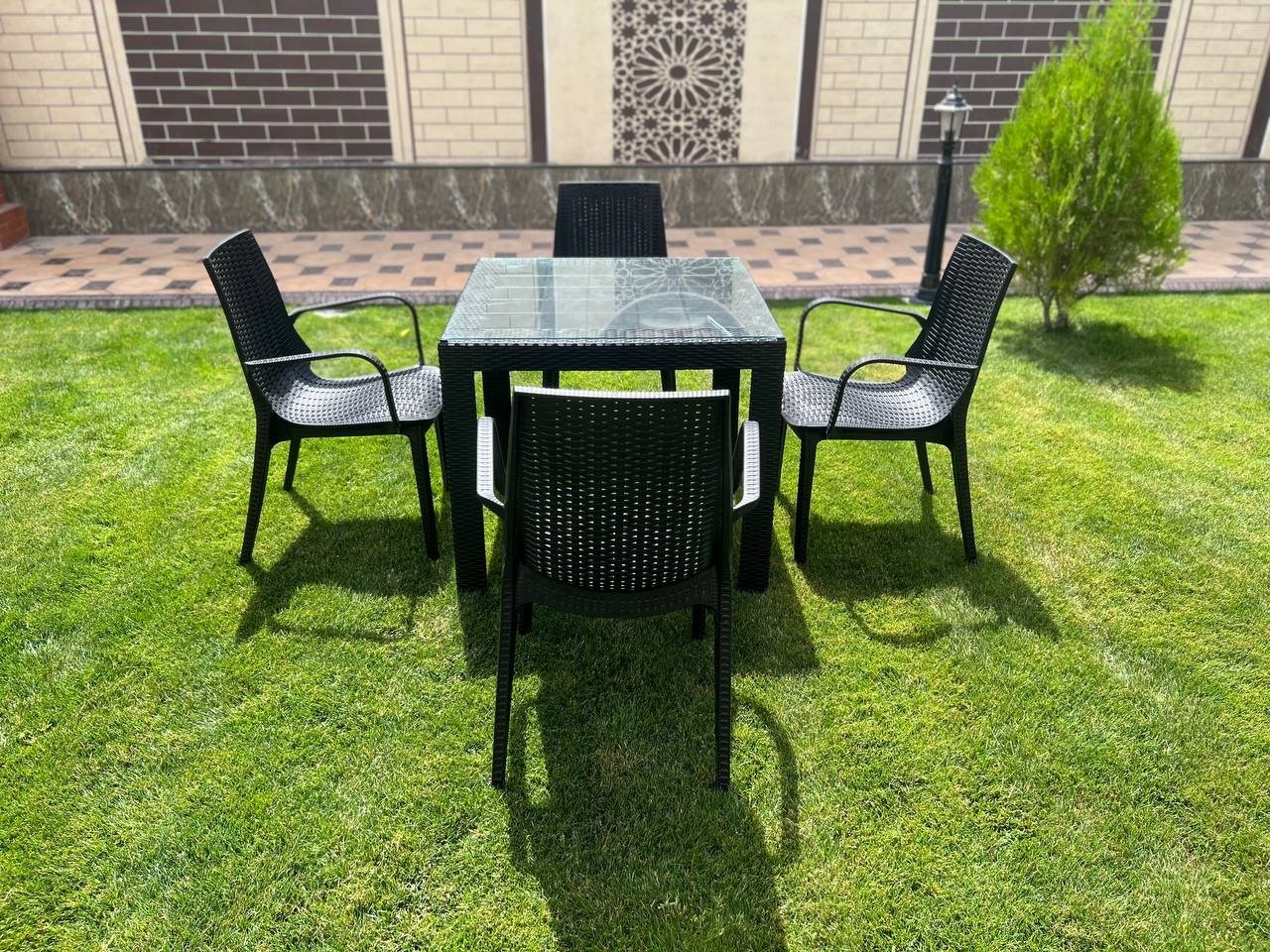 Комплект Samruk Mebel PLS006281 80х80см черный купить,NaN