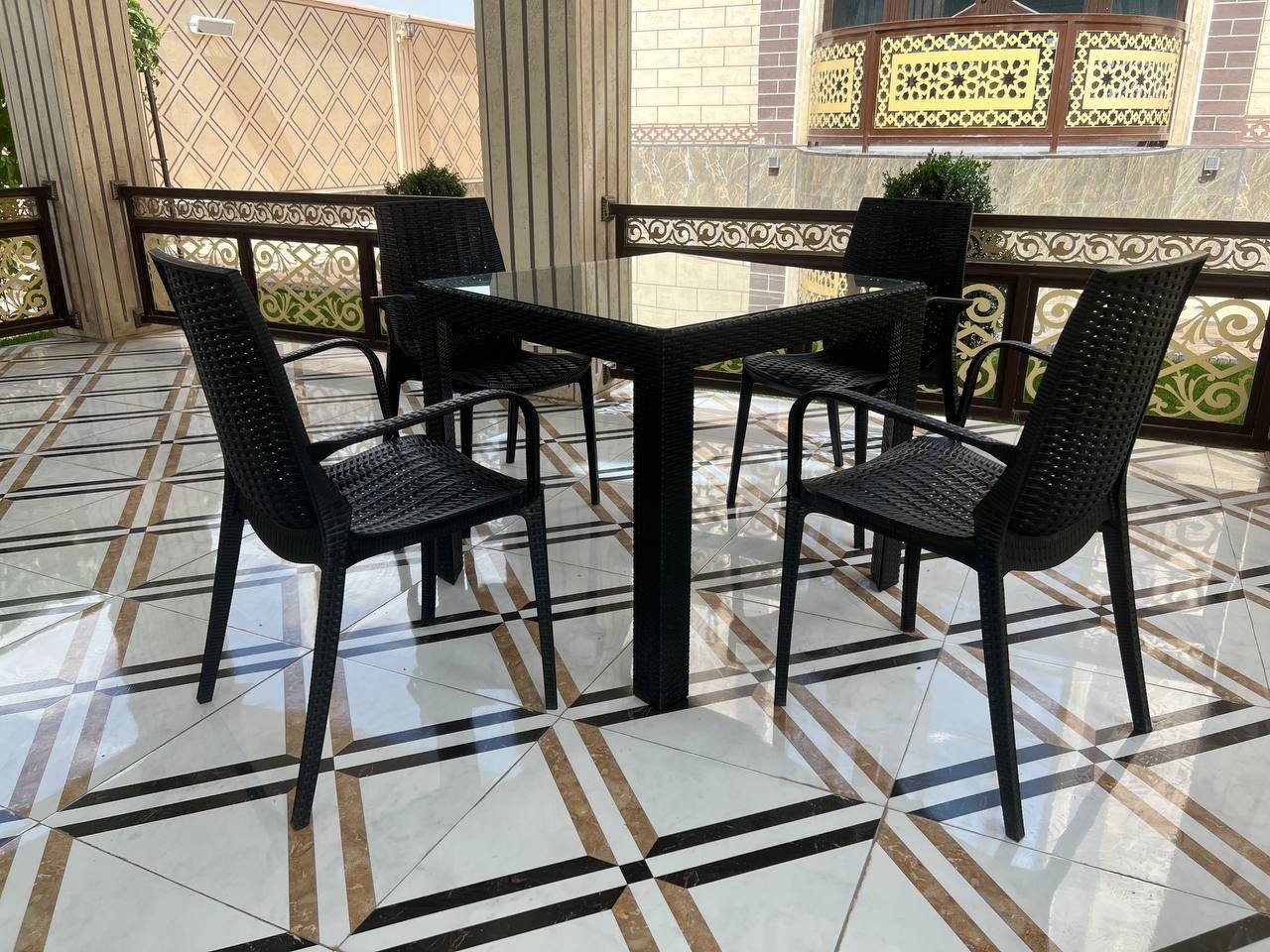 Комплект Samruk Mebel PLS006281 80х80см черный купить,NaN