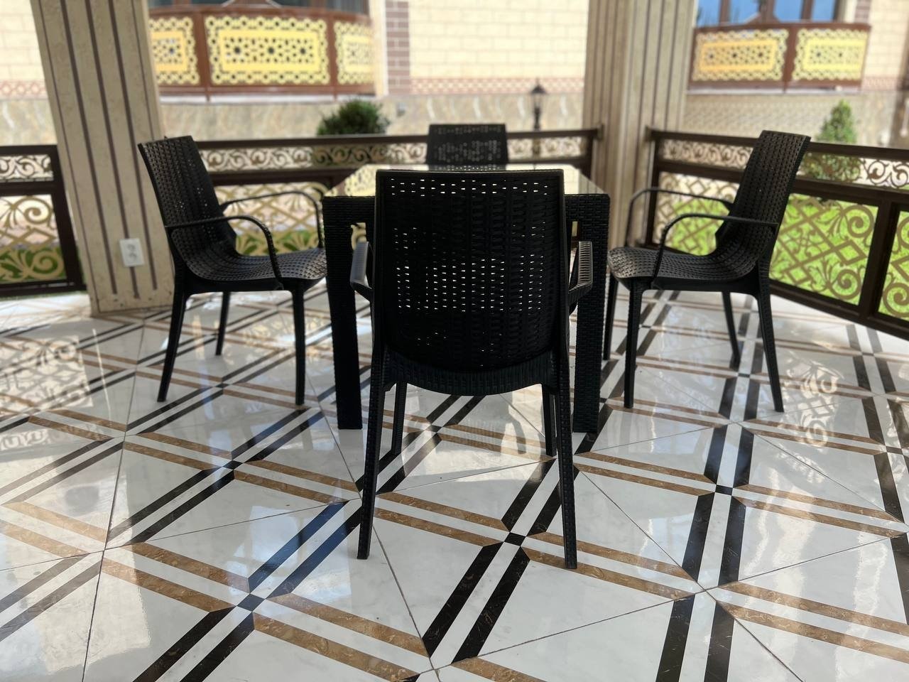 Комплект Samruk Mebel PLS006281 80х80см черный купить,NaN
