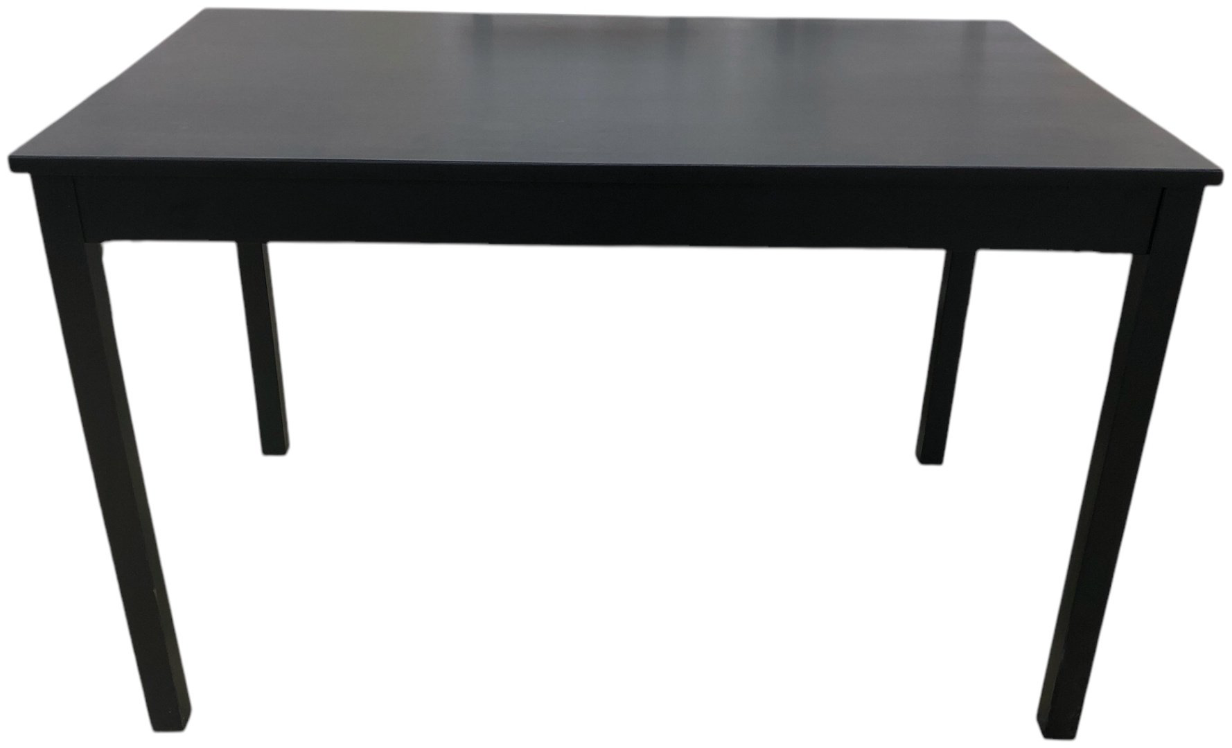 Обеденный стол ZETA Ladder, 118х74x73 см, ЛДСП, черный купить,NaN