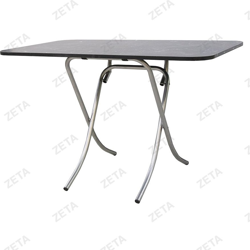 Обеденный стол ZETA 10031, 120х70x75 см, ЛДСП, черный купить,NaN