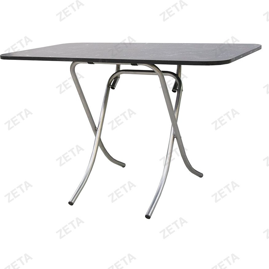 Обеденный стол ZETA 10031, 120х70x75 см, ЛДСП, черный купить,NaN