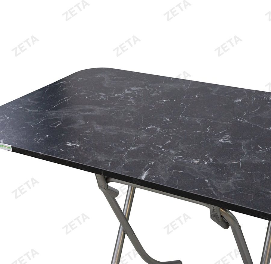Обеденный стол ZETA 10031, 120х70x75 см, ЛДСП, черный купить,NaN