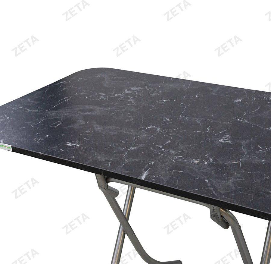 Обеденный стол ZETA 10031, 120х70x75 см, ЛДСП, черный купить,NaN