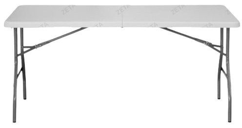 Обеденный стол YZ-Z152N, 152х75x70 см, пластик, бежевый, светло серый купить,NaN