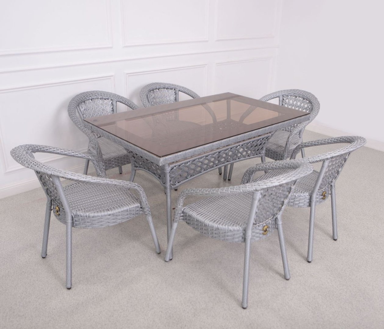 Комплект Samruk Mebel SAM006037 140х85см серебристый купить,NaN