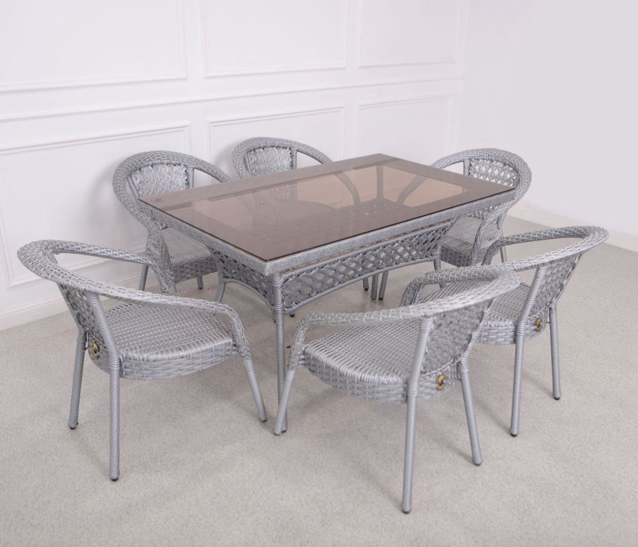 Комплект Samruk Mebel SAM006037 140х85см серебристый купить,NaN