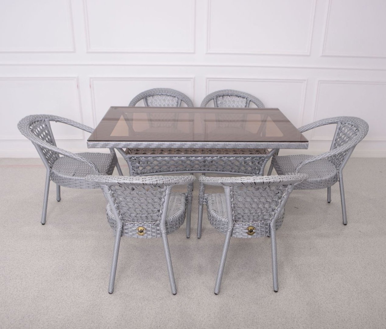 Комплект Samruk Mebel SAM006037 140х85см серебристый купить,NaN