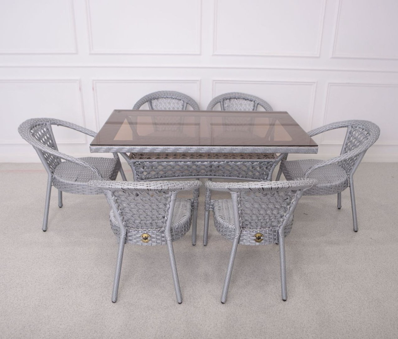 Комплект Samruk Mebel SAM006037 140х85см серебристый купить,NaN