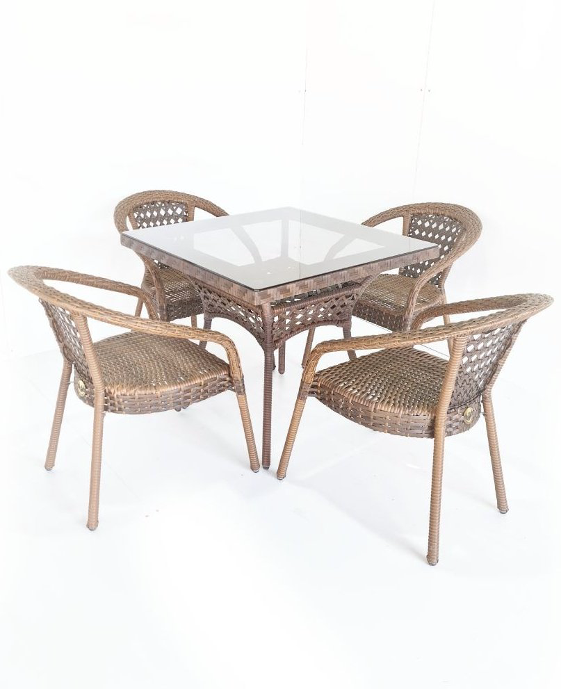 Комплект Samruk Mebel 102644400_5543025 86x86см коричневый купить,NaN
