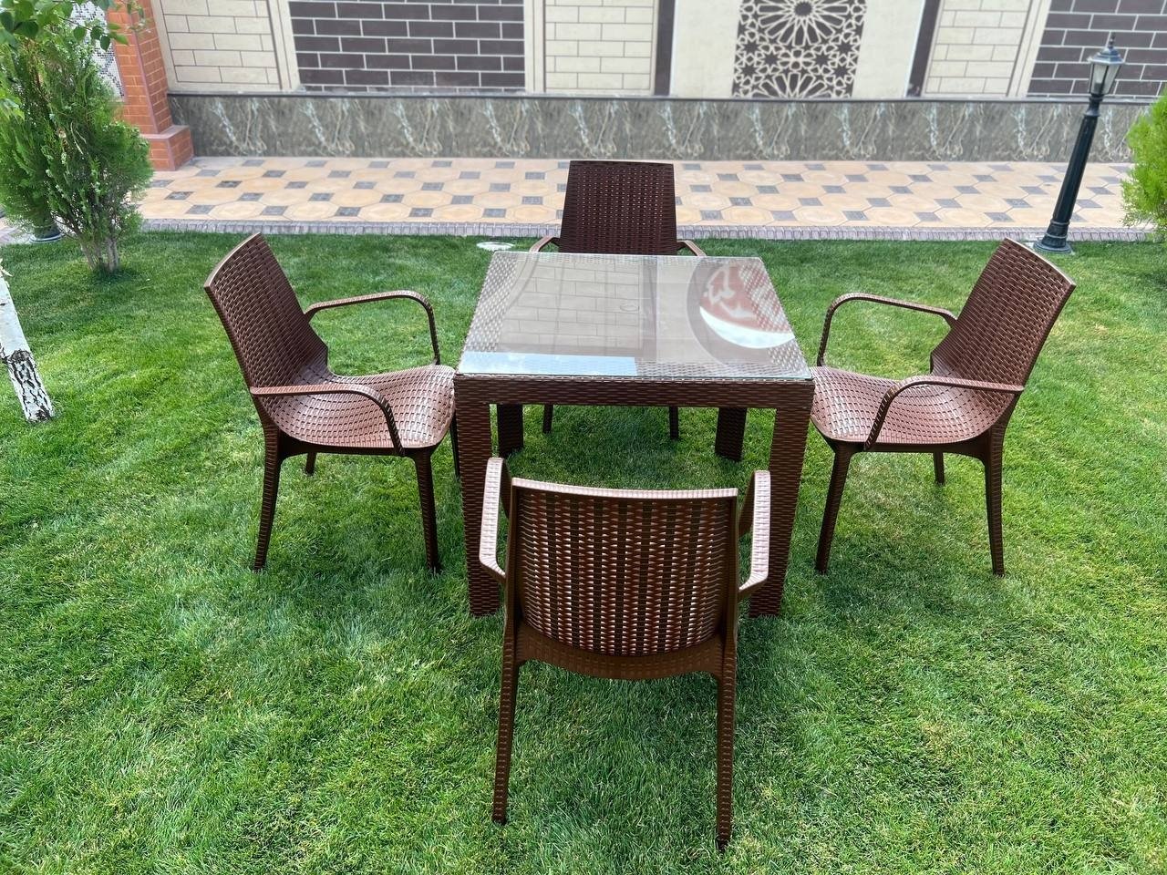 Комплект Samruk Mebel PLS006279 80х80см коричневый купить,NaN