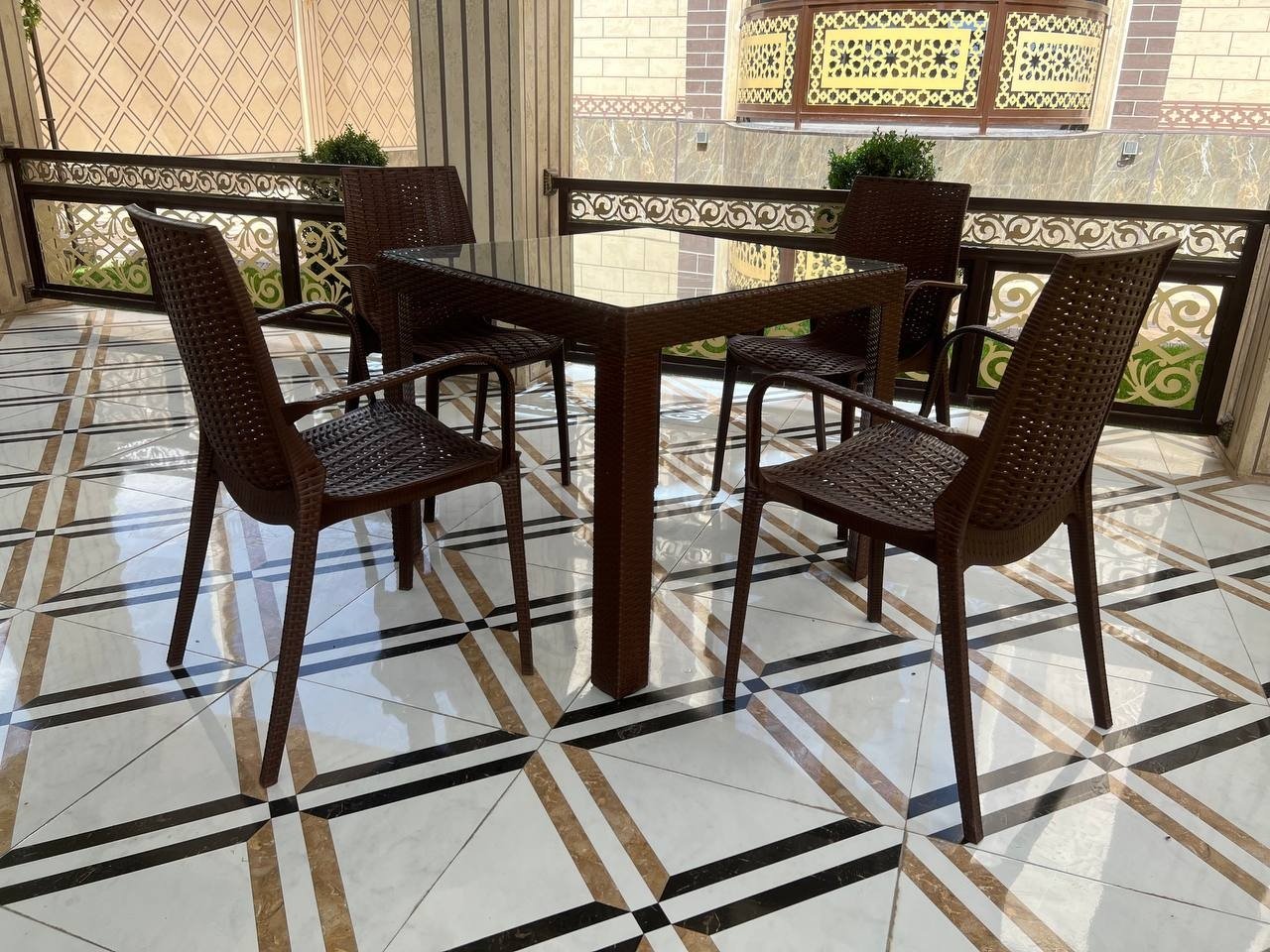 Комплект Samruk Mebel PLS006279 80х80см коричневый купить,NaN