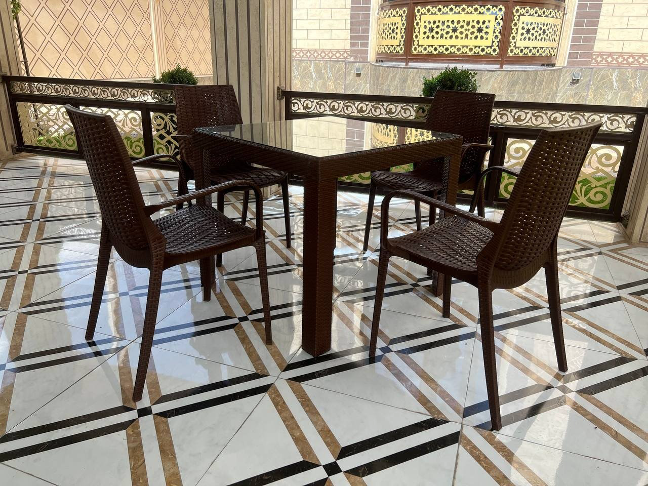 Комплект Samruk Mebel PLS006279 80х80см коричневый купить,NaN