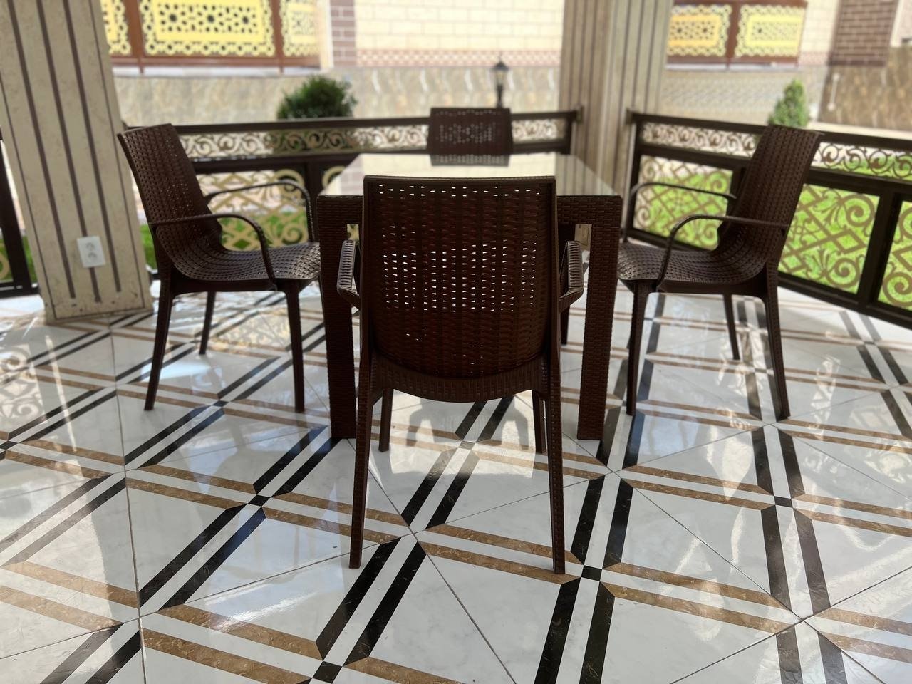 Комплект Samruk Mebel PLS006279 80х80см коричневый купить,NaN