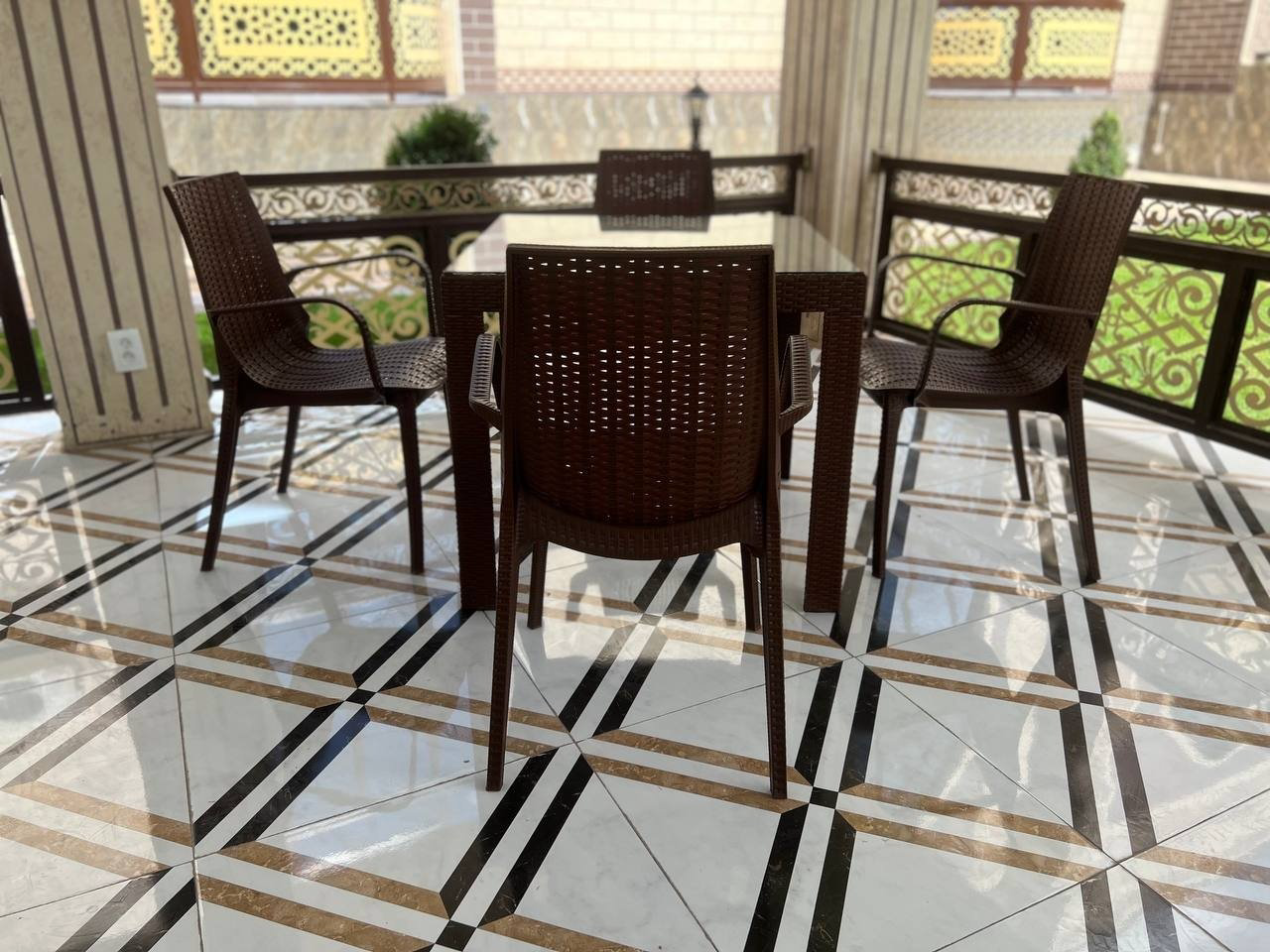 Комплект Samruk Mebel PLS006279 80х80см коричневый купить,NaN