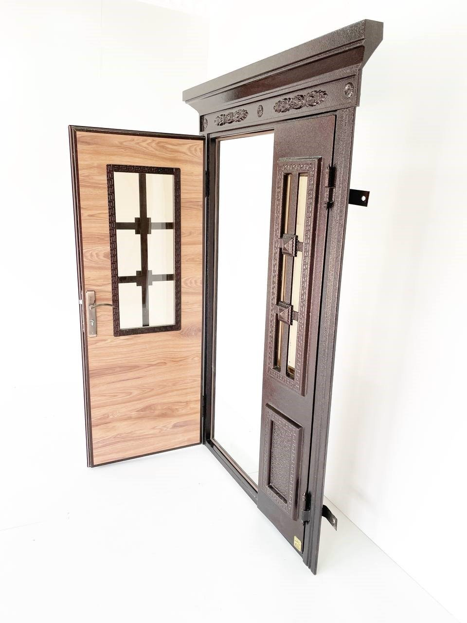 Входная дверь Samruk Mebel MDS006279 1990x750 мм, железо, левая купить,NaN
