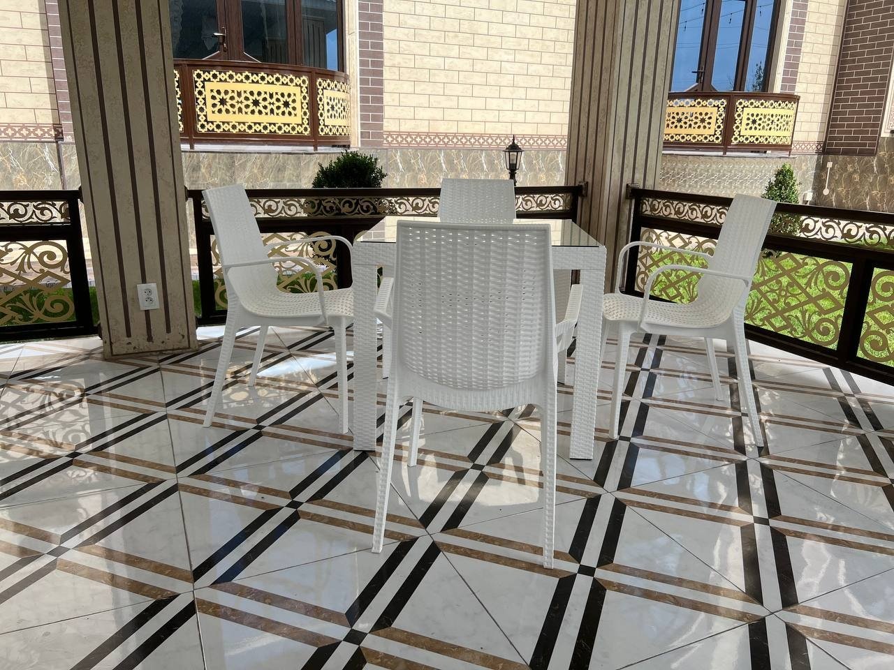 Комплект Samruk Mebel PLS006278 80х80см белый купить,NaN