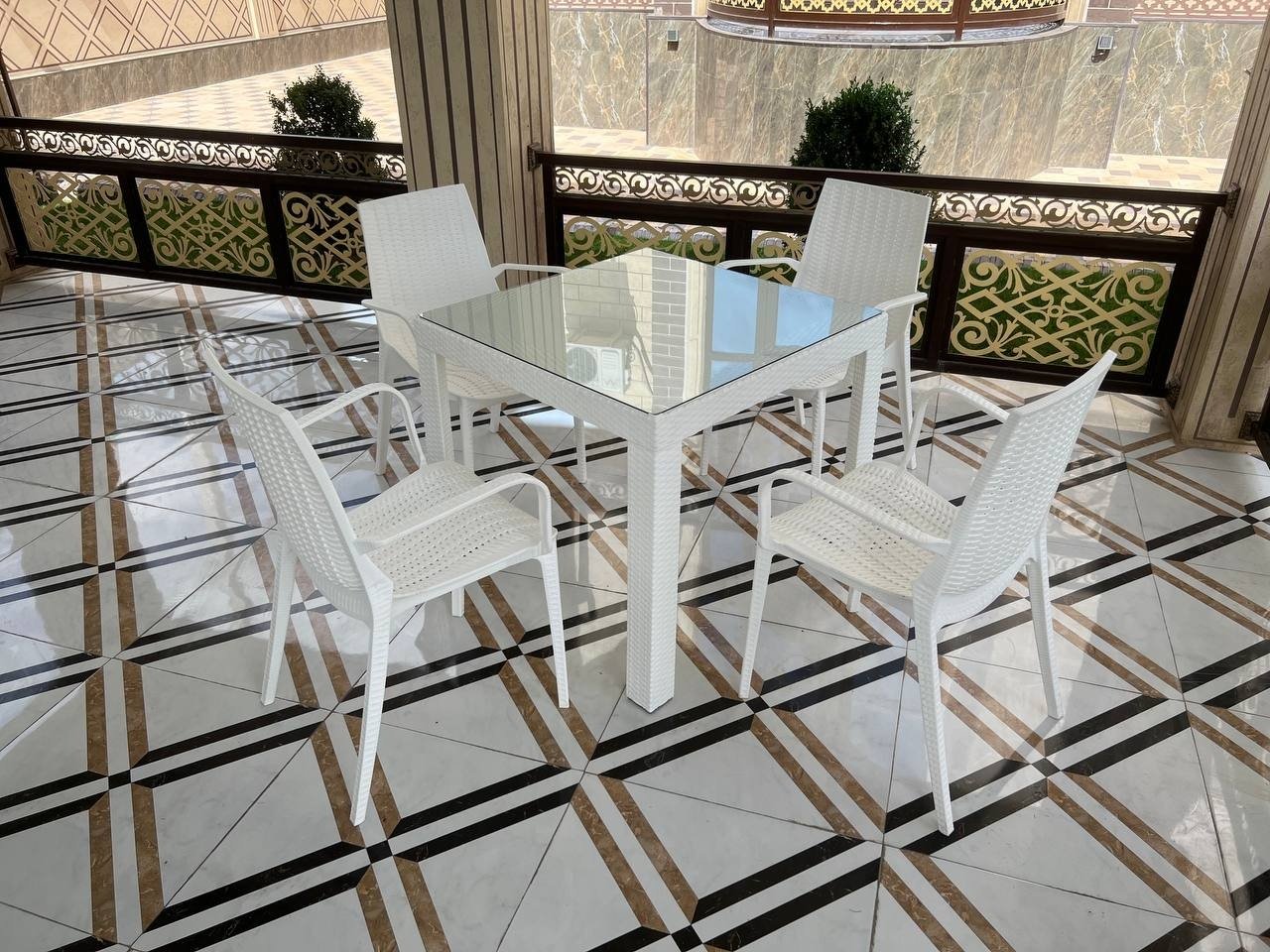 Комплект Samruk Mebel PLS006278 80х80см белый купить,NaN