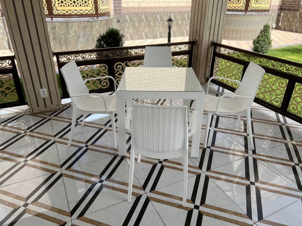 Комплект Samruk Mebel PLS006278 80х80см белый купить,NaN