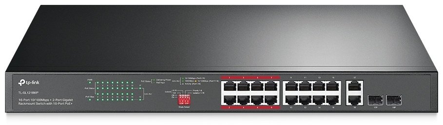 TP-LINK TL-SL1218MP черный