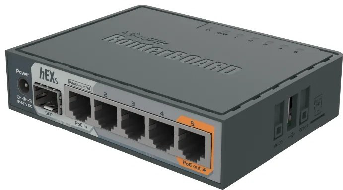 MikroTik RB760iGS hEX S RB760iGS черный