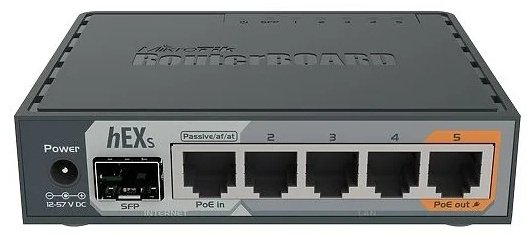 MikroTik RB760iGS hEX S RB760iGS черный - ForteMarket MikroTik RB760iGS hEX S RB760iGS черный купить,51250