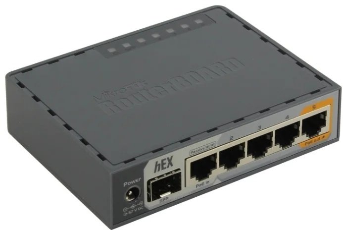 MikroTik RB760iGS hEX S RB760iGS черный