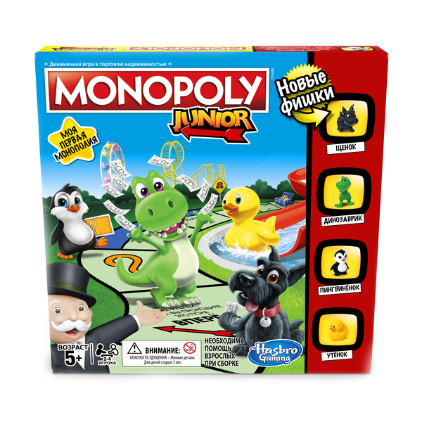 Настольная игра Hasbro Монополия Junior купить,NaN