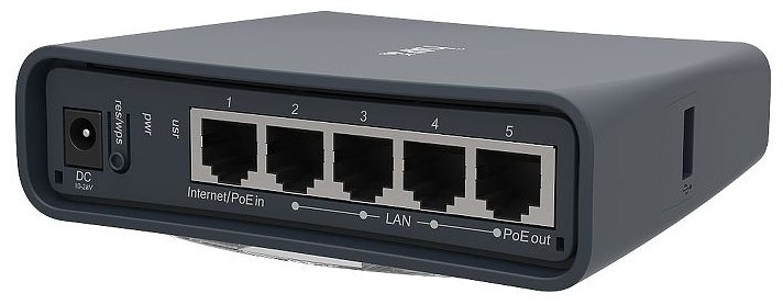 MikroTik hAP ac lite RB952Ui-5ac2nD-TC черный