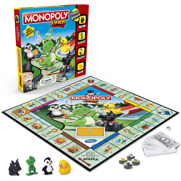 Настольная игра Hasbro Монополия Junior купить,NaN
