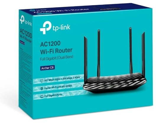 Wi-Fi роутер TP-LINK Archer C6 купить,NaN