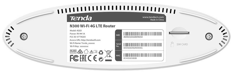 Tenda 4G03 белый купить,NaN